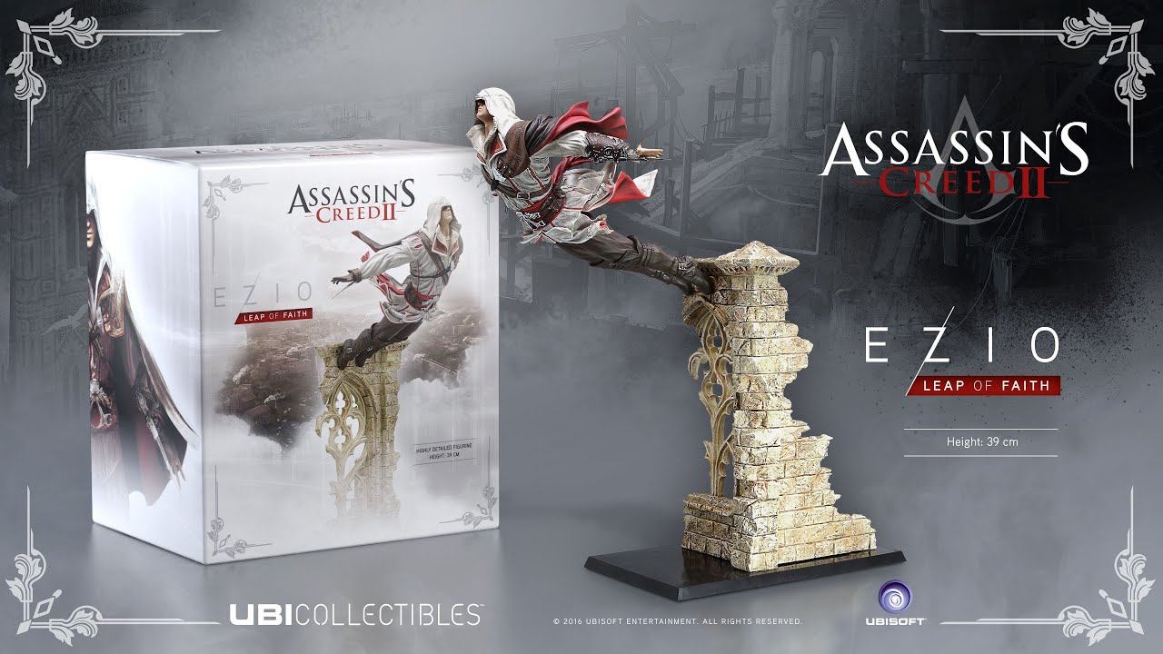 Assassin's Creed II: Leap of Faith - Ezio Statue Unboxing