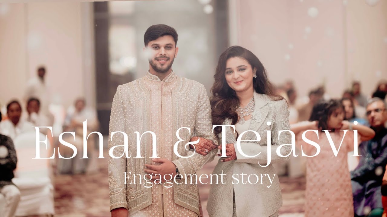 Eshan & Tejasvi Engagement Story | Cinematic Highlights | Pune | Nashik | 4k | Grand | Ring | 2025