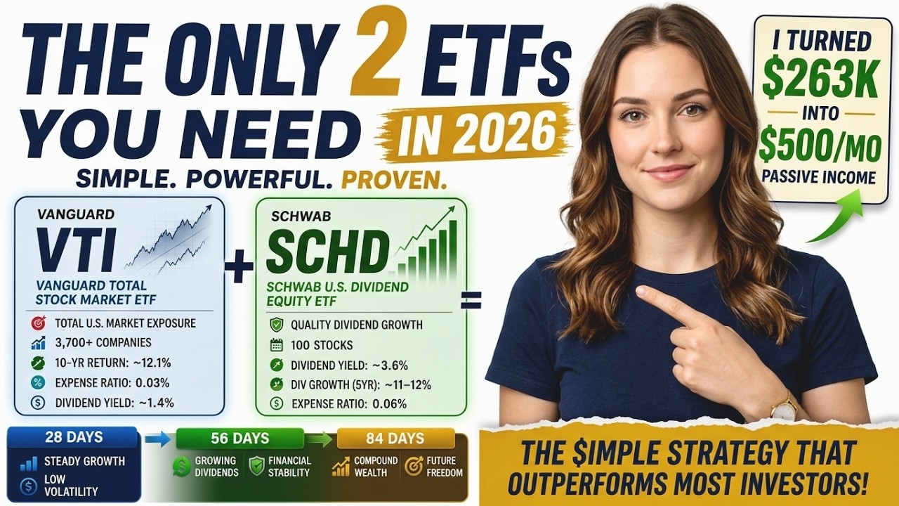 SCHD + VTI | Полная пошаговая стратегия управления портфелем