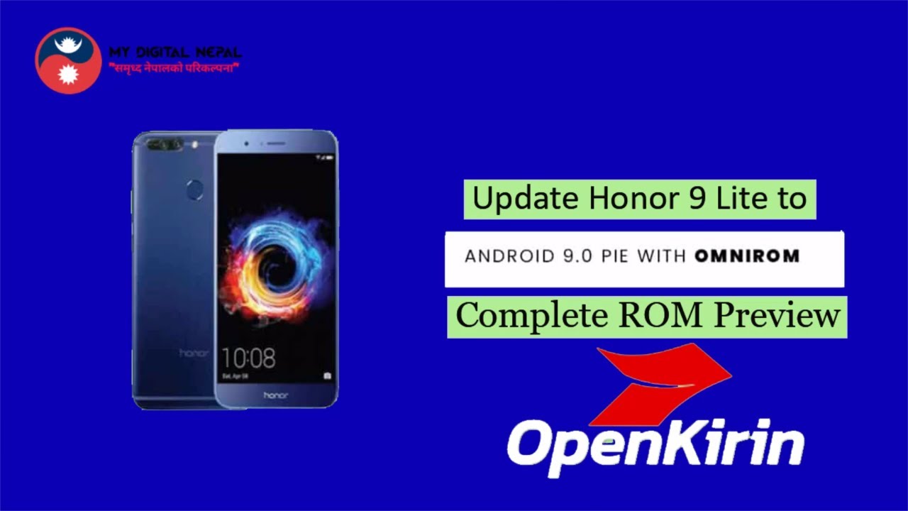 OmniROM Pie Alpha 5.2 for Honor 9 Lite | Android Pie ROM Preview