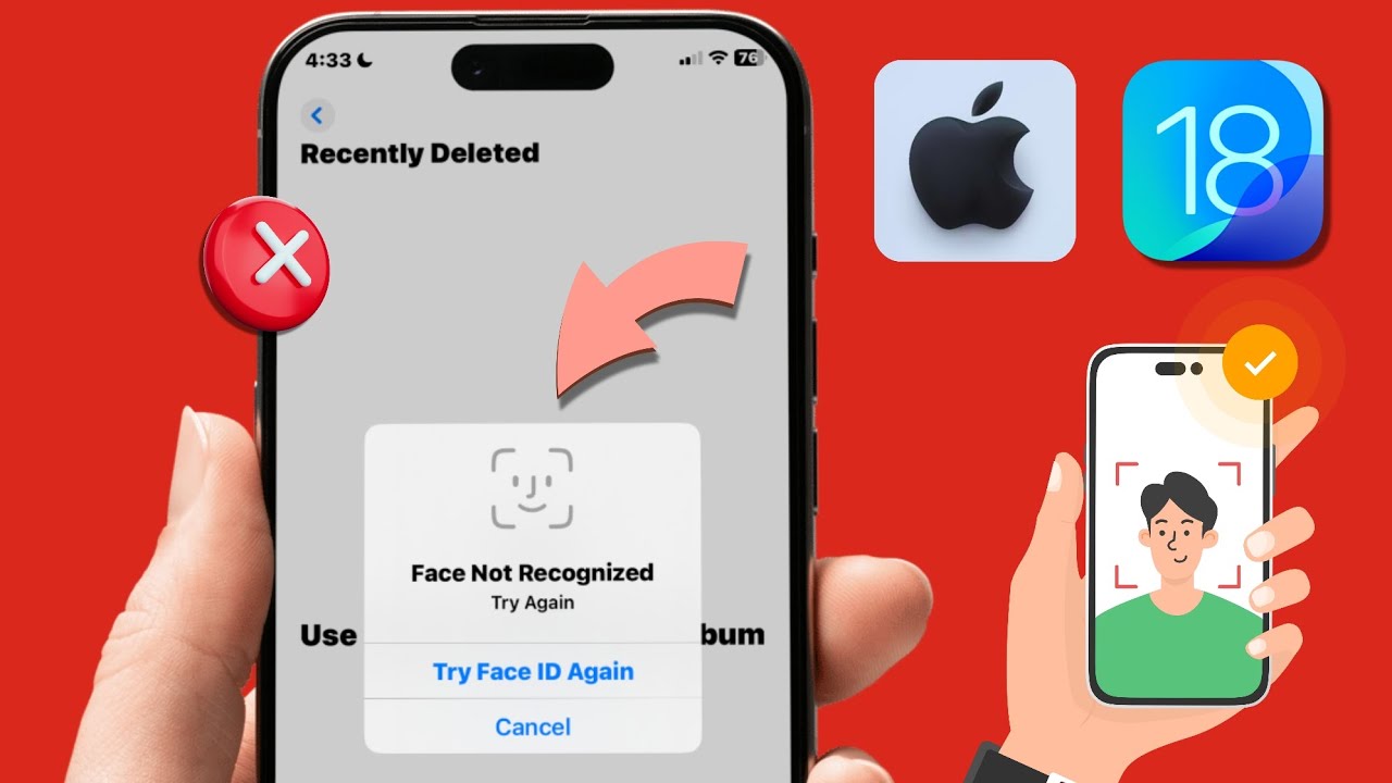 C&oacute;mo solucionar el problema de Face ID en el iPhone | Face ID no funciona