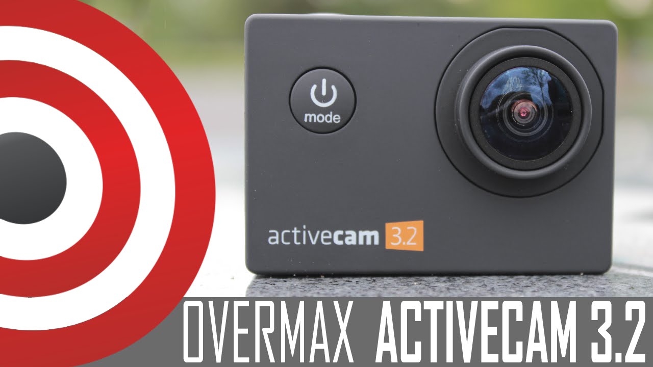 Tania kamerka sportowa z akcesoriami - Overmax Activecam 3.2 - Test - Recenzja - Prezentacja PL