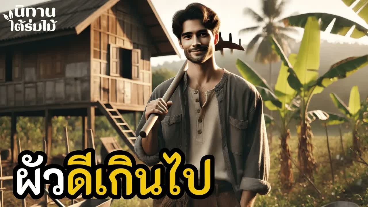 ผัวดีเกินไป ｜ EP.180 #นิทานพื้นบ้าน #นิทานก่อนนอน #นิทานสอนใจ #นิทานชาวบ้าน