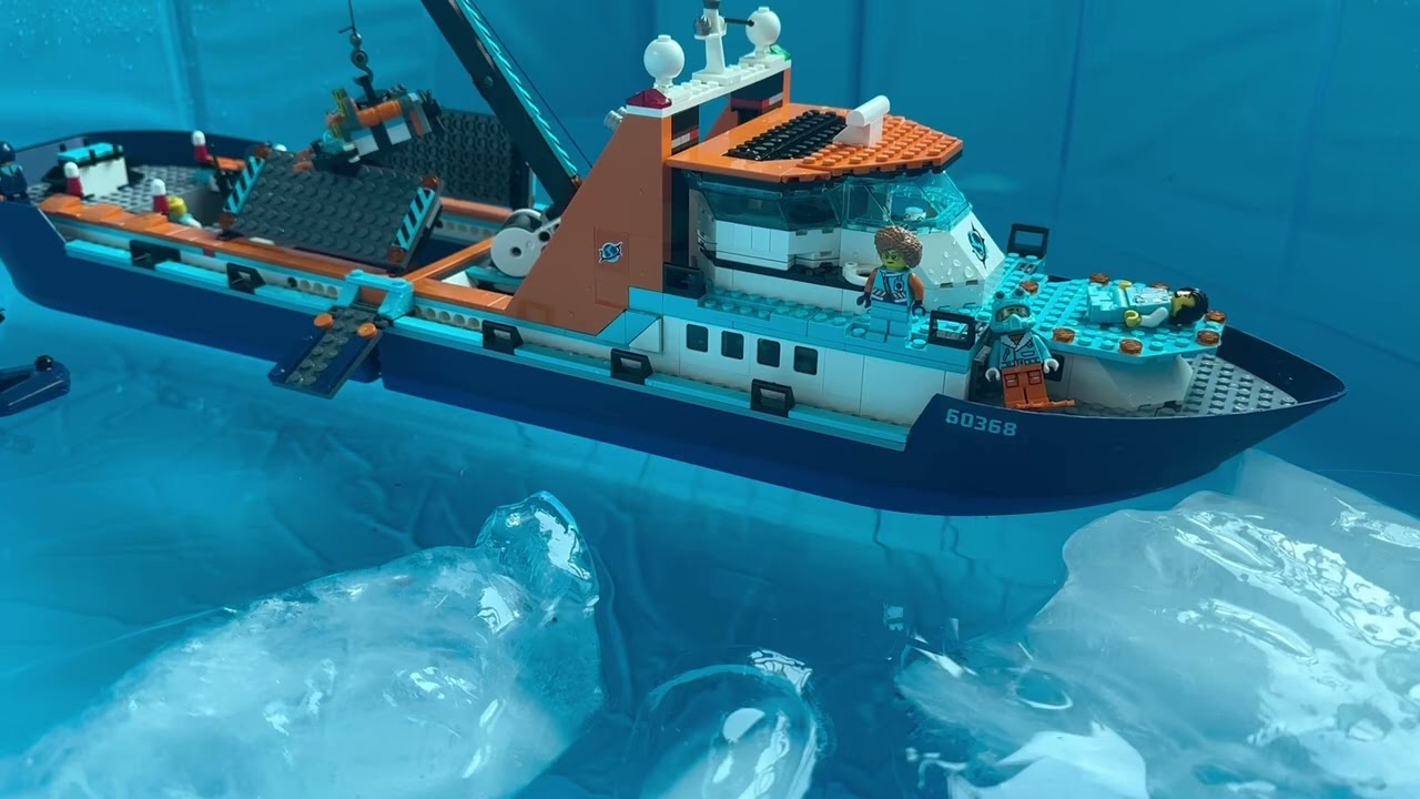 [The lego city News] Arctic Explorer Ship 북극탐험선 #legocity #lego #legoship #for adults