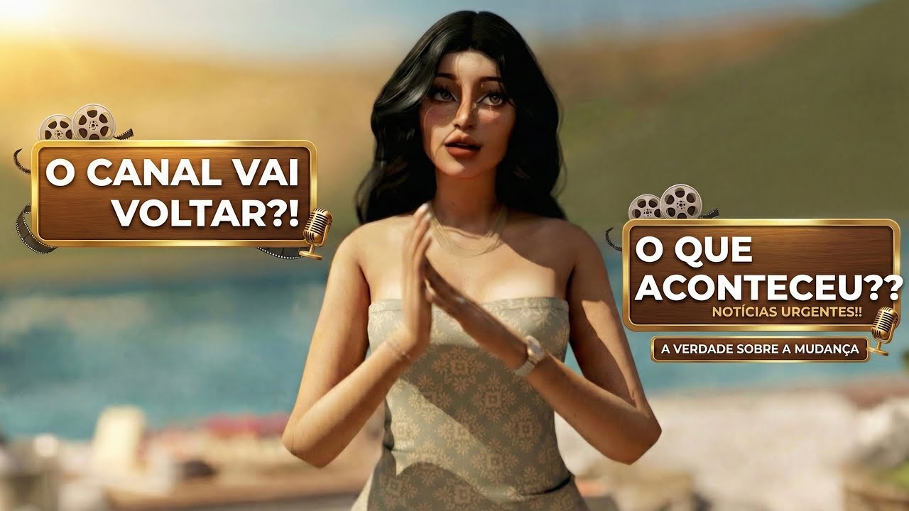 VOU VOLTAR PARA O CANAL?? NOS MUDAMOS PARA OUTRO PAÍS!! 🎥🇮🇹 THE SIMS 4