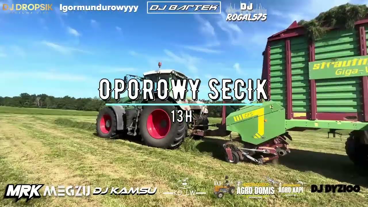 🚜⛔ OPOROWY SECIK ⛔🚜🌴2025🌴SKŁADANKA DLA ROLNIK&Oacute;W 🚜⛔ VOL.6🚜🌴1 POŁ&Oacute;WKA 13H🌴MRK