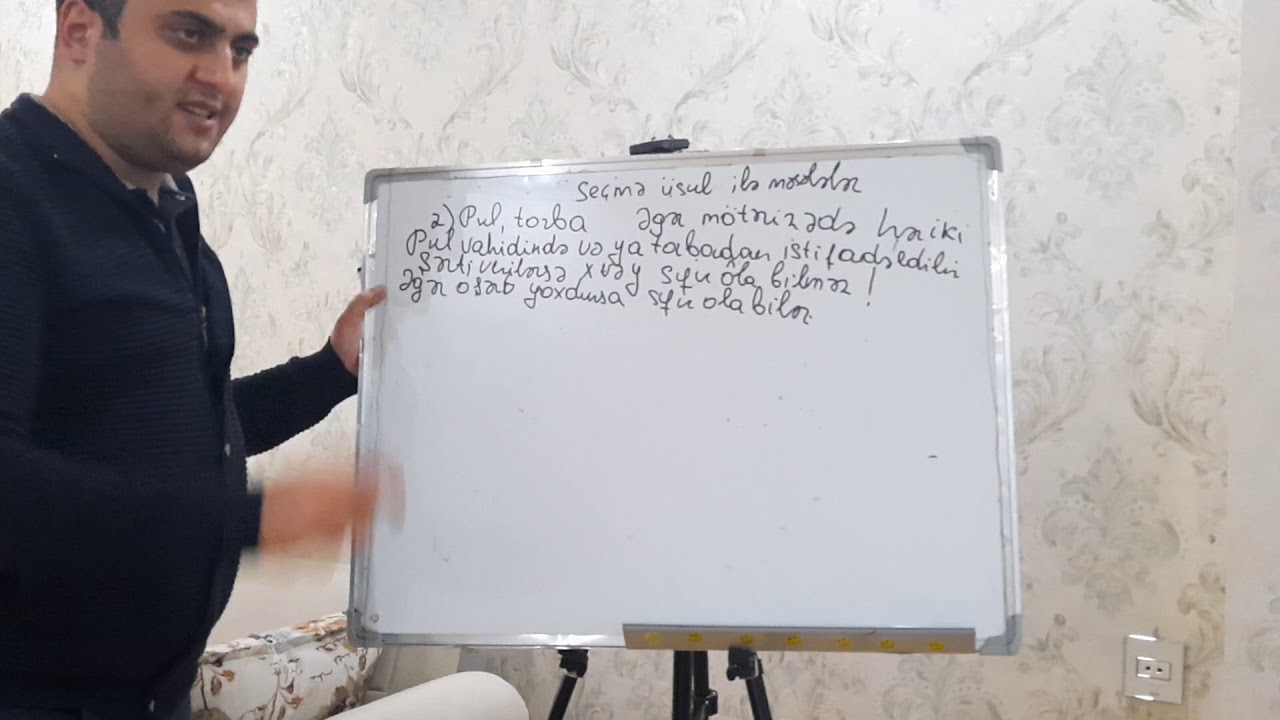 Secme usulu ile meseleler