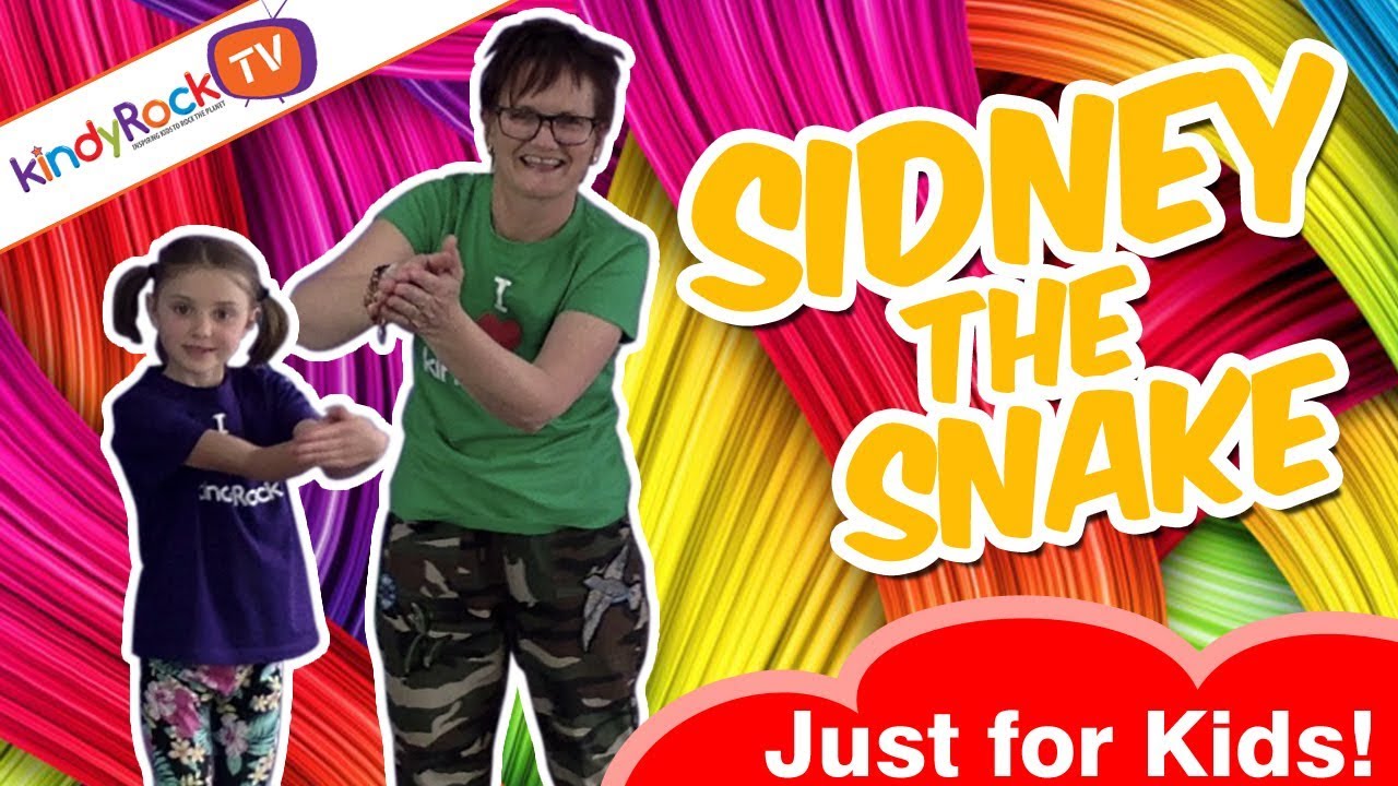 Sidney the Snake - Animal Friends Movement Song for Kids 0-6!