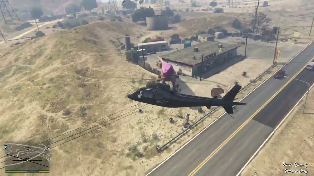 Sobrevoando Los Santos 2. GTA 5!