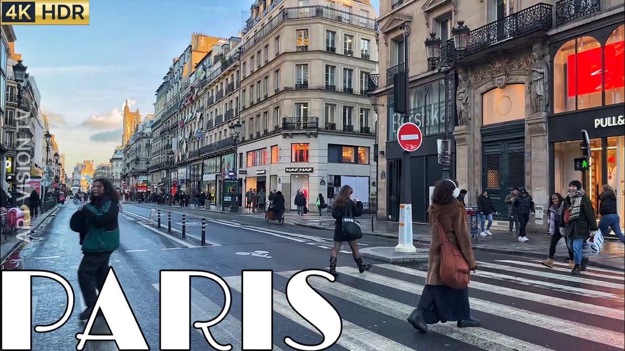 🇫🇷[PARIS 4K] WALK IN PARIS 