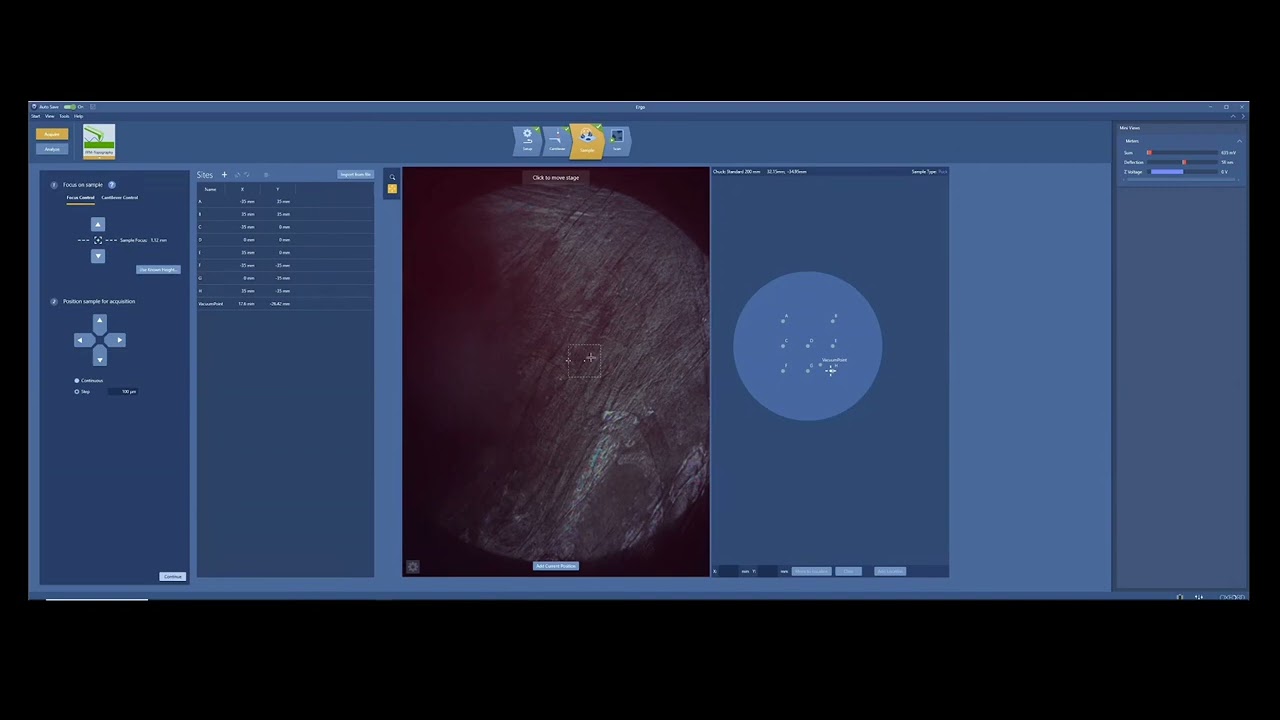 Jupiter Discovery imaging Collagen with Ergo9 2X play back