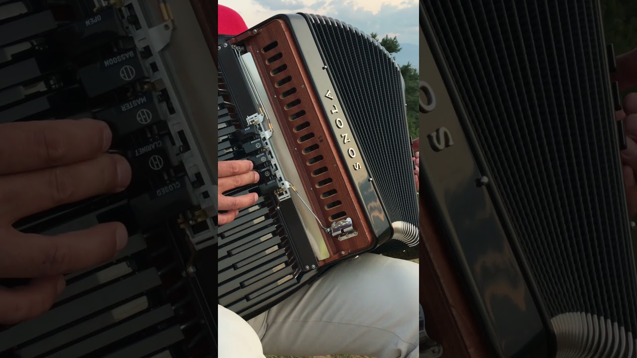 Sonola SS4 quick presentation of accordion /New Design 2021