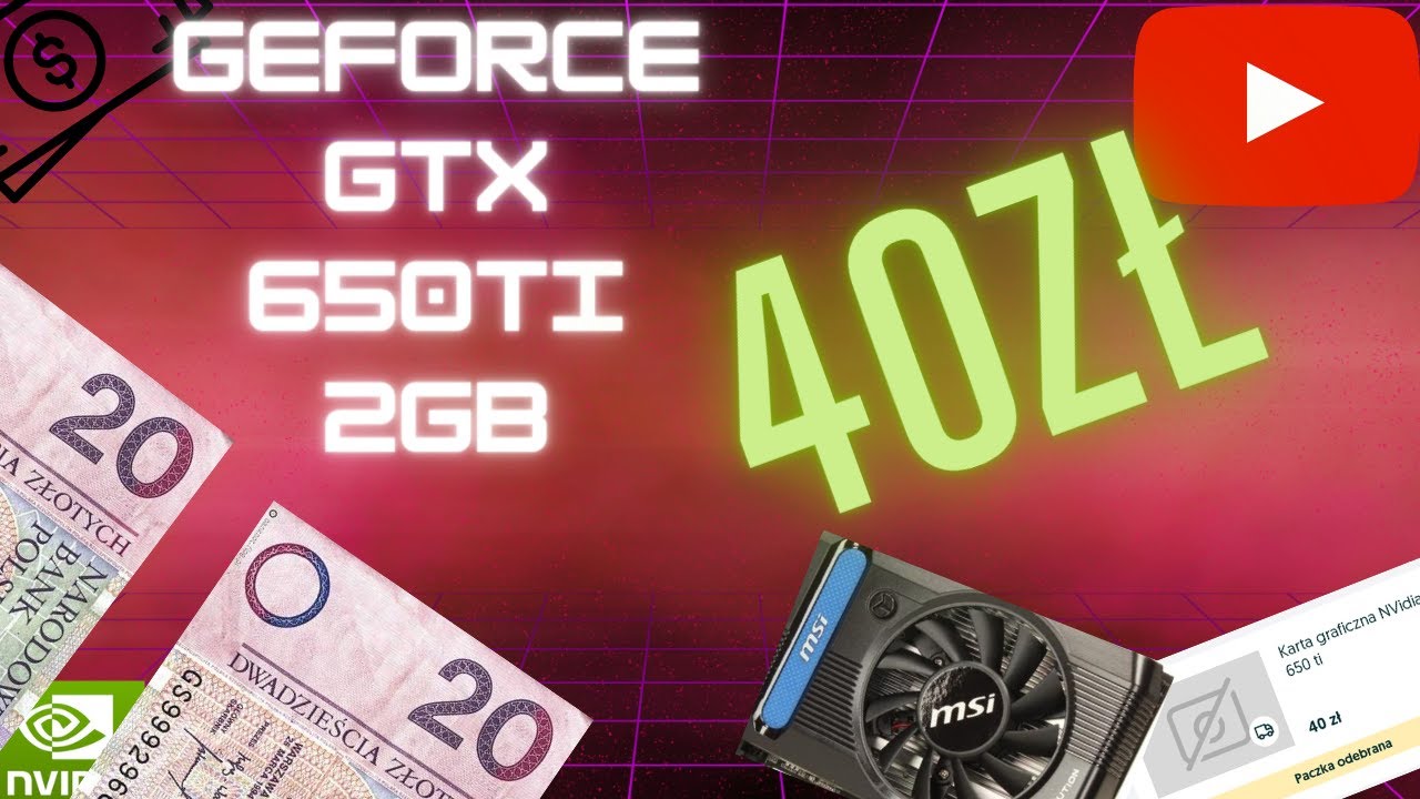 GeForce GTX 650Ti 2GB. za 40 zł okazje OLX szybki test. CS GO fortnite czy zagramy? sprawdzamy