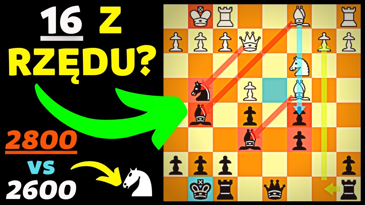 Każda passa się kiedyś kończy? - Gra w SZACHY obrona sycylijska - 2800 Lichess