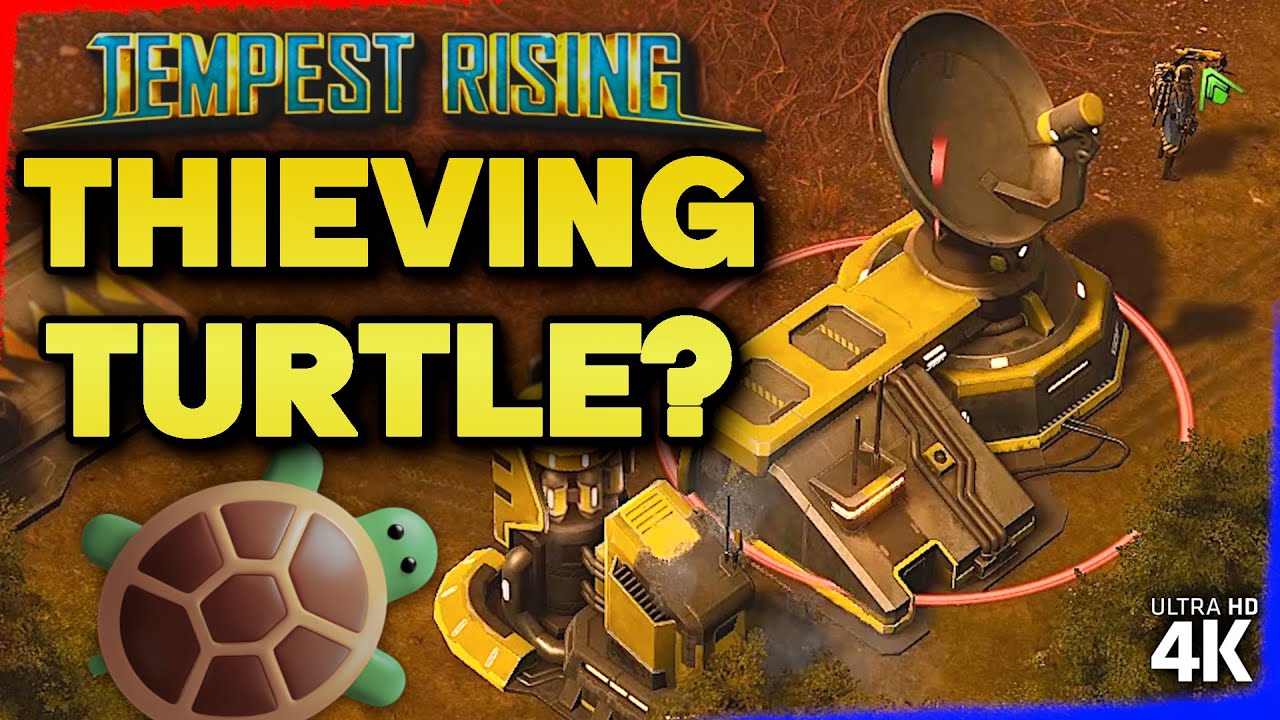 Tempest Rising 1v1 gameplay in multiplayer with the Dynasty faction | How to fight against the GDF