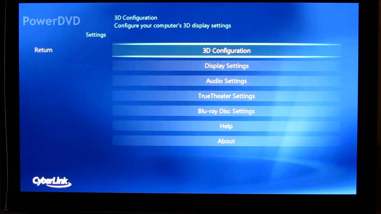 CyberLink PowerDVD 12 - Cinema Mode