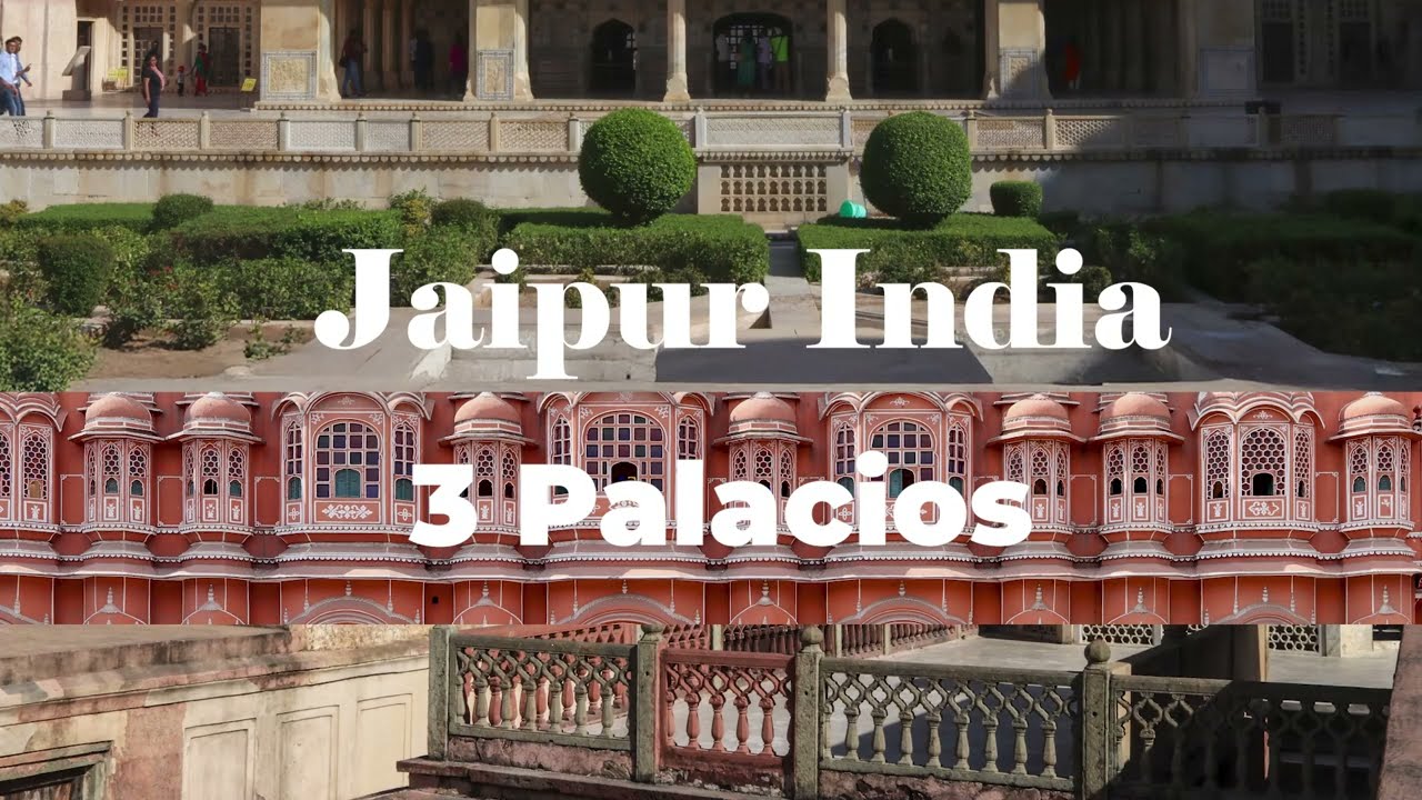 3 Palacios en Jaipur India - Amber Fort - Hawa Mahal - Jal Mahal adriansotofoto