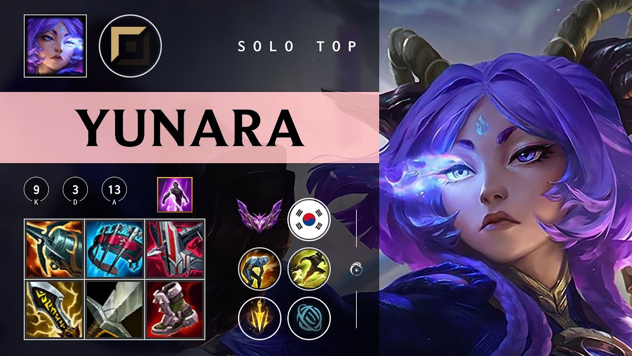 Yunara Top vs Urgot - KR Master Patch 26.03