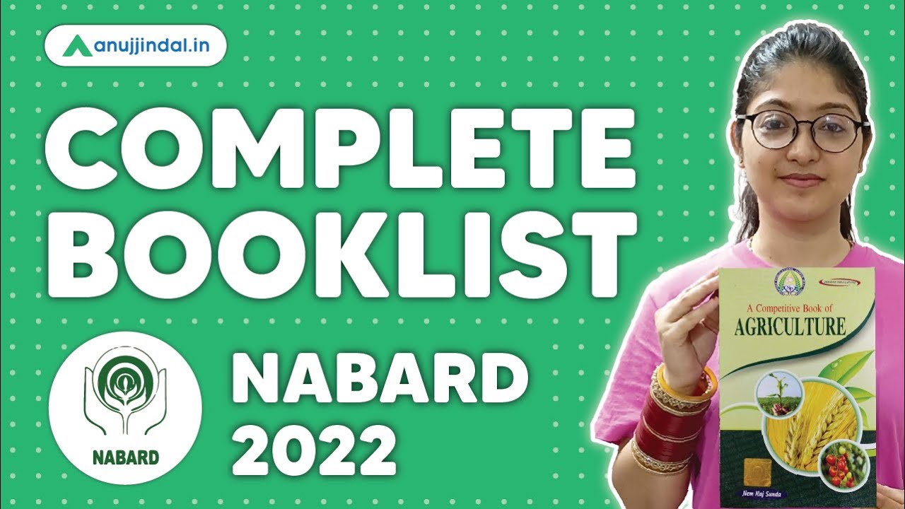 ARD and ESI Booklist | NABARD GRADE A | NABARD GRADE B 2022 - By Pooja Ma'am