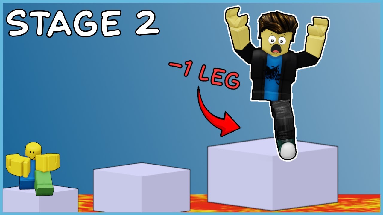 I BEAT the IMPOSSIBLE Roblox 1-leg Obby...