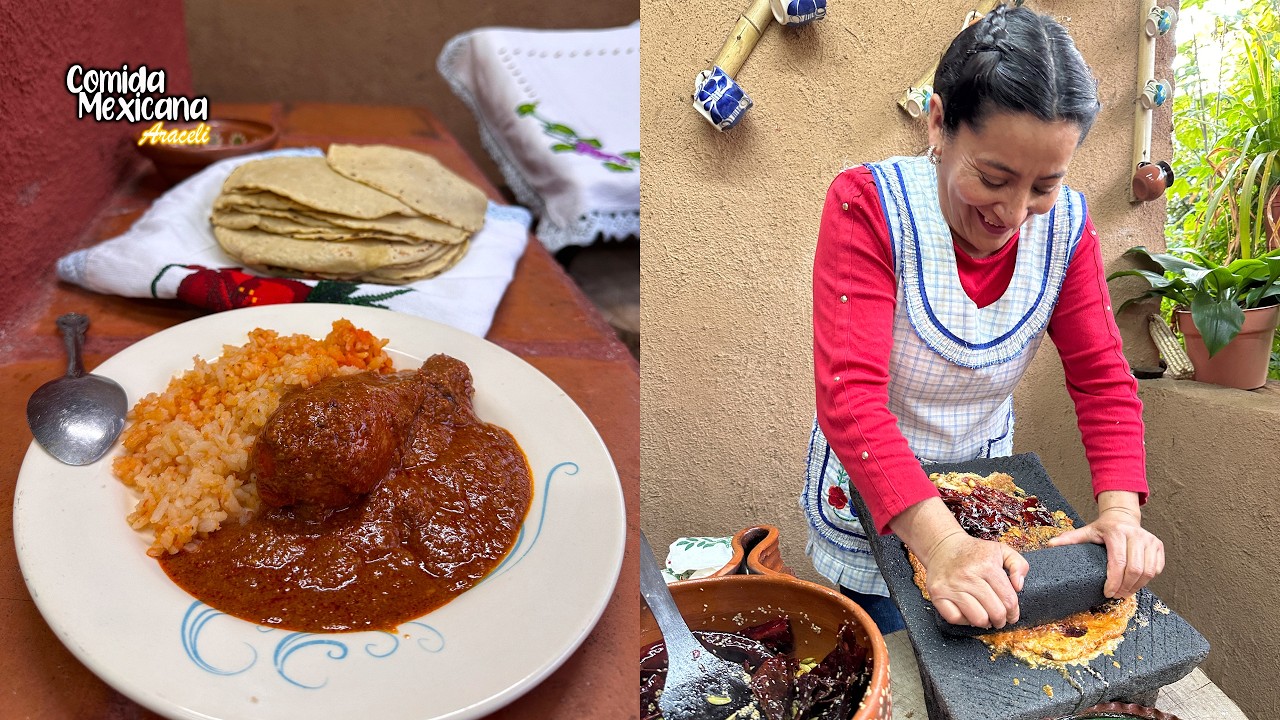 Así Hacía mi Ama Tere el Pipián con Arroz Rojo para Toda la Familia