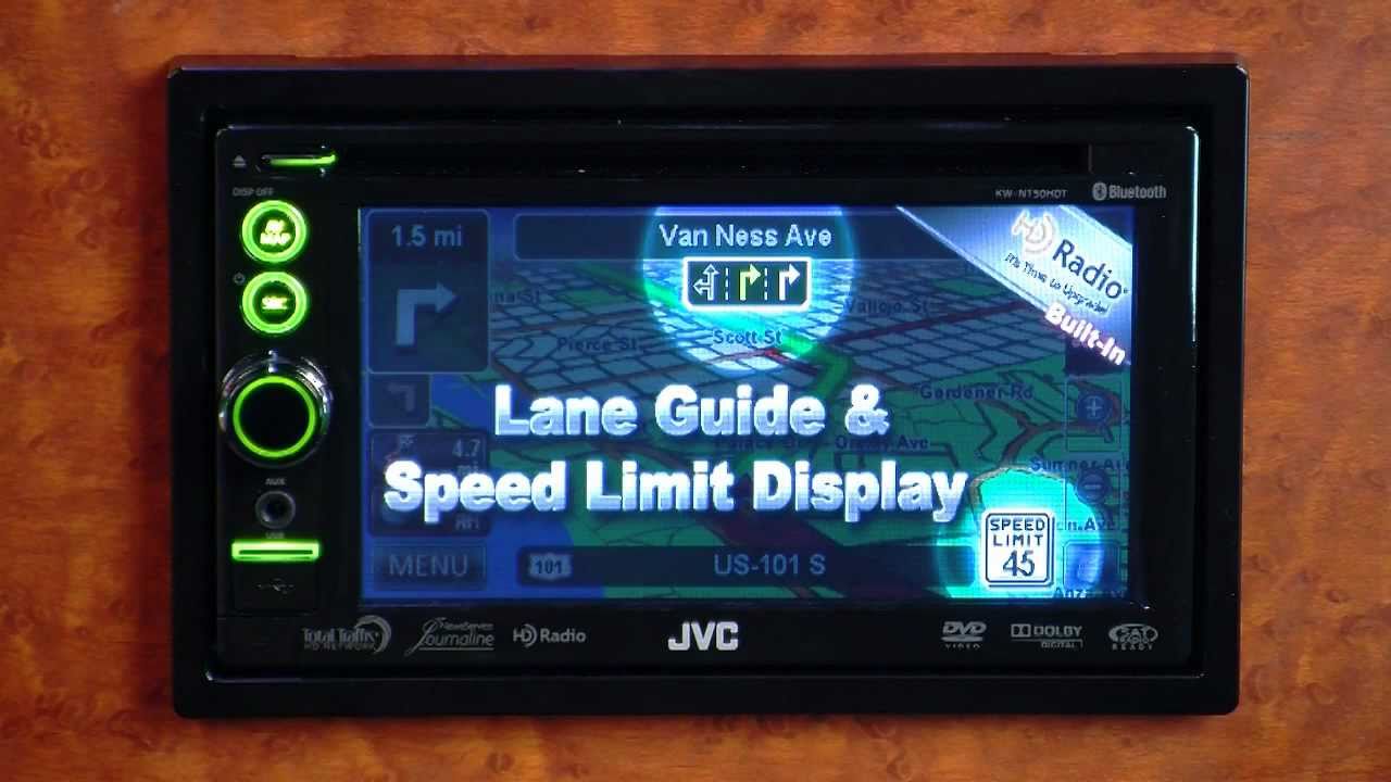 JVC KW-NT50HDT Multimedia Navigation Receiver