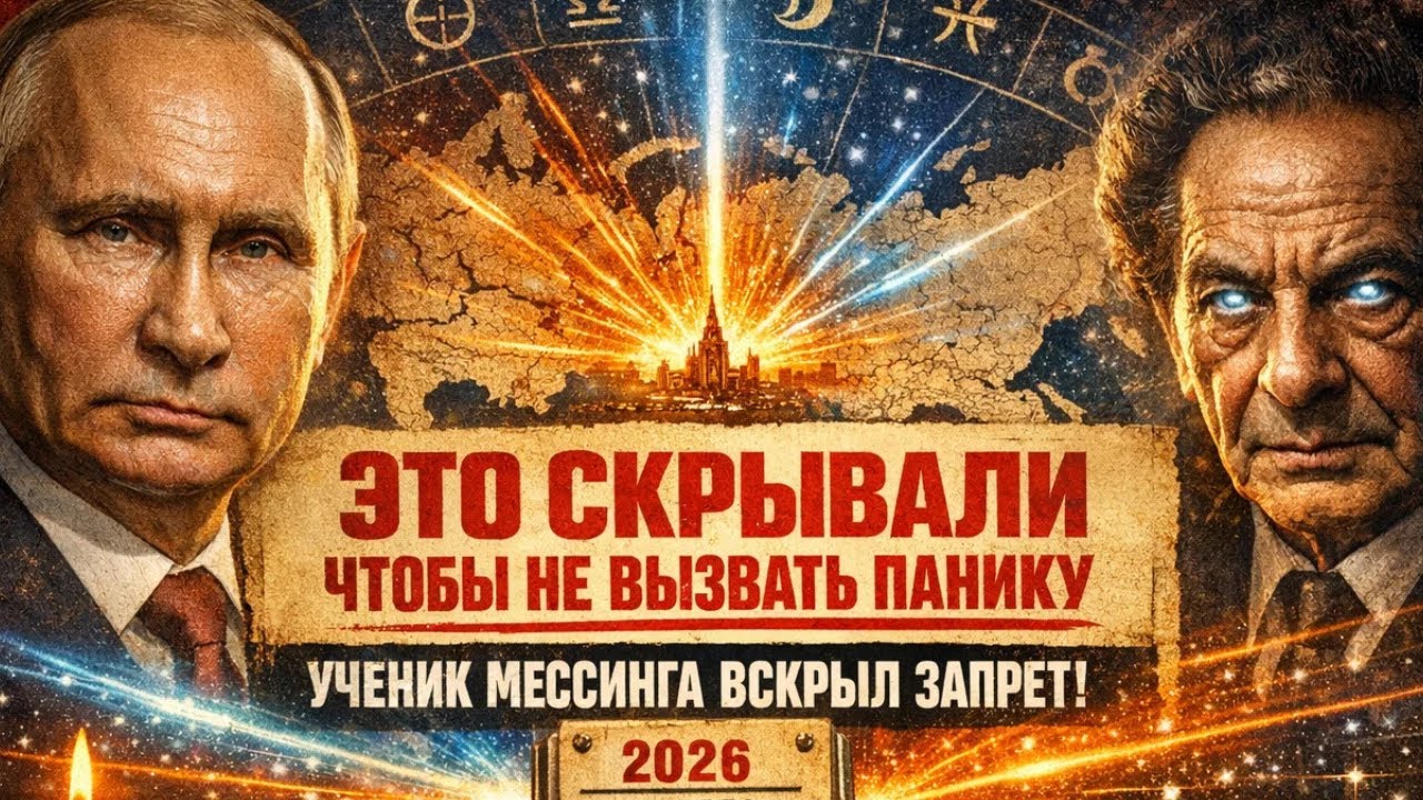 ЭТО СКРЫВАЛИ ЧТОБЫ НЕ БЫЛО ПАНИКИ. Ученик Мессинга нарушил запрет