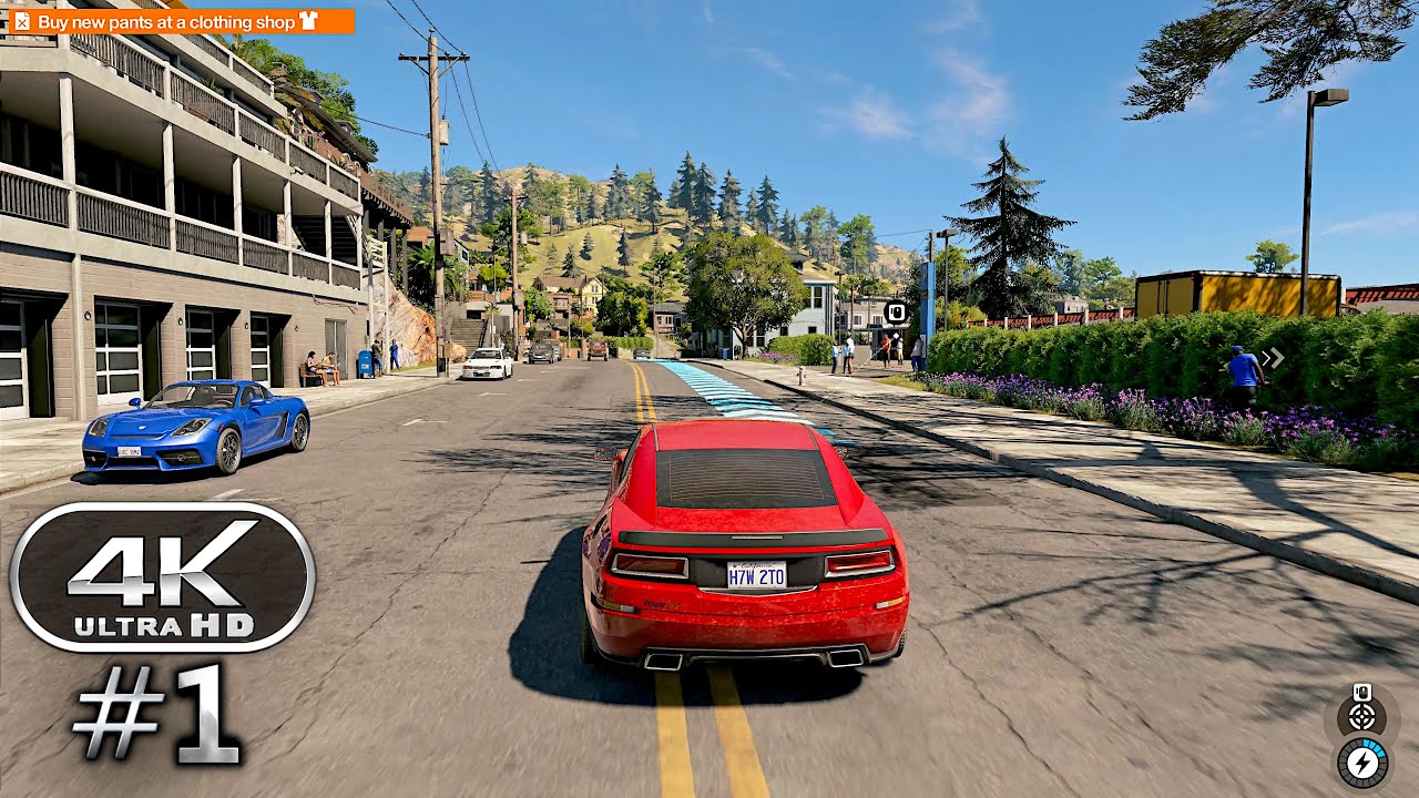 Прохождение Watch Dogs 2. Часть 1 — ПК, 4K, 60 кадров в секунду, без комментариев