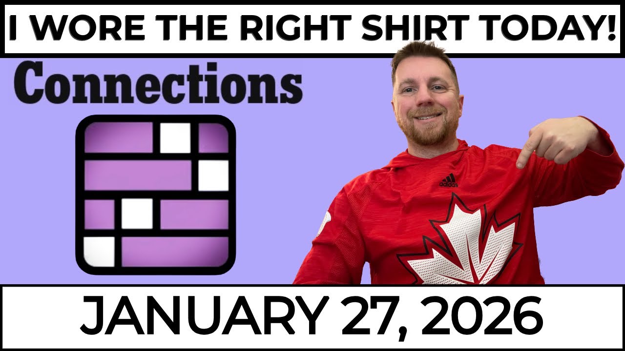 This category ALWAYS causes problems for NYT Games players | Connections #961 (Jan 27th 2026)