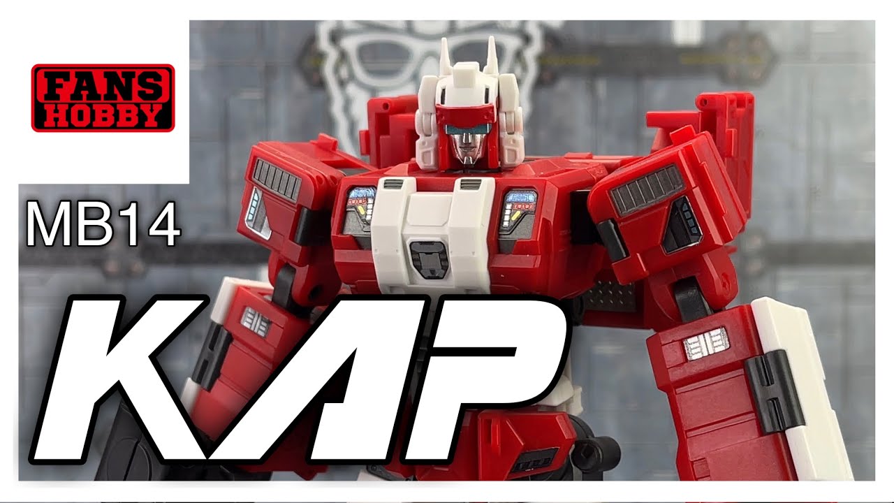 Fans Hobby MB 14 KAP Transformers Masterforce Headmaster Juniors Cab Review