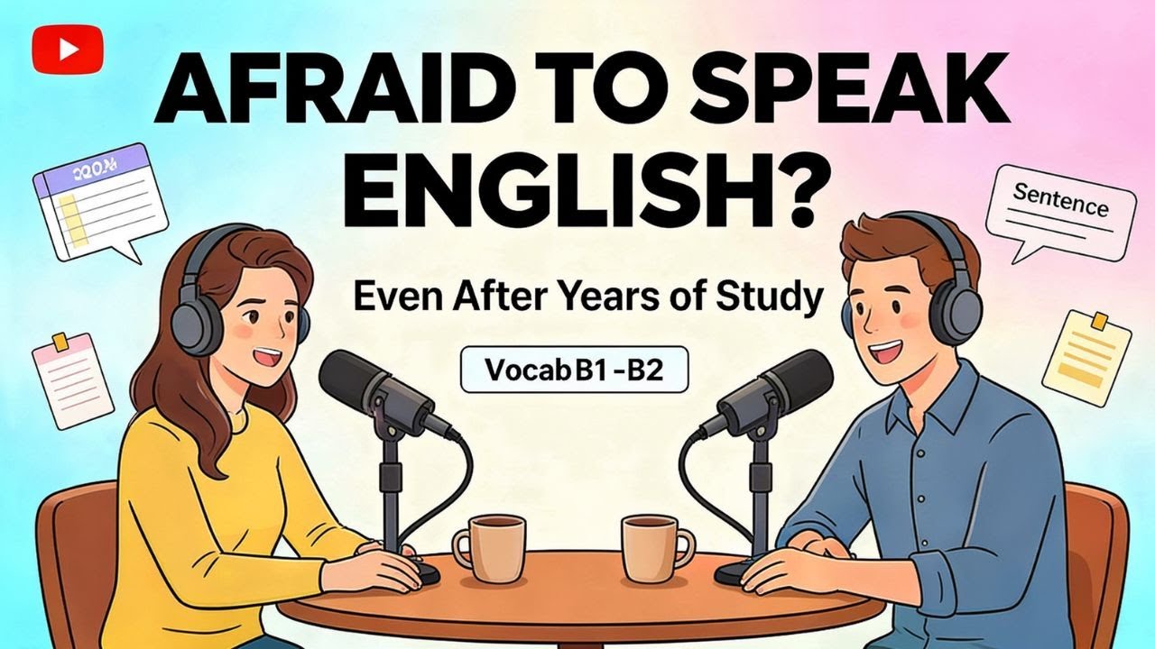 Learn English Through  Podcast |Why People Are Afraid to Speak English (Even After Years of Study)