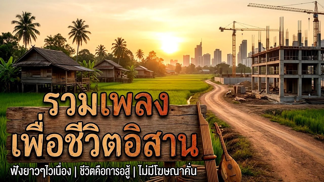 ใหม่ล่าสุด - รวมเพลงอีสานเพื่อชีวิต - ฟังเพลินยาวๆ【LONGPLAY】ไม่มีโฆษณาคั่น - Vol.11