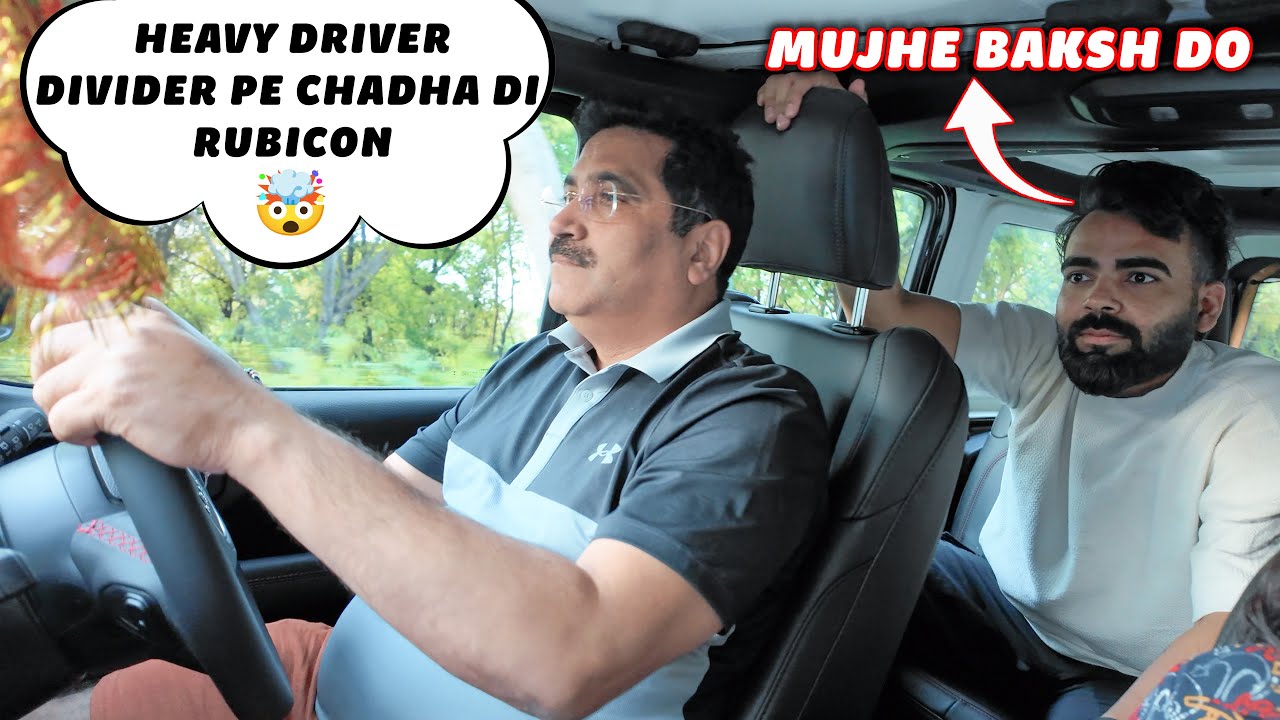 Pie ne Divider Par Chadha diya Rubicon💥 Lakhan Ki Dar Se Halat KHARAB🤯