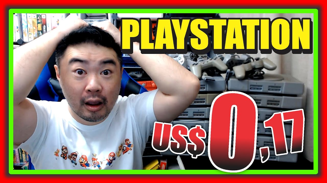 12 Playstation 1 Fat, Baratos e Será que Funcionaram ?