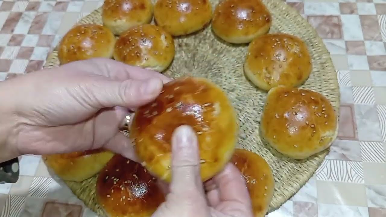 خبز الهمبرجر القطني باللبن 😍 وصفتـي السرّية | كمية ما شاء الله لرمضان