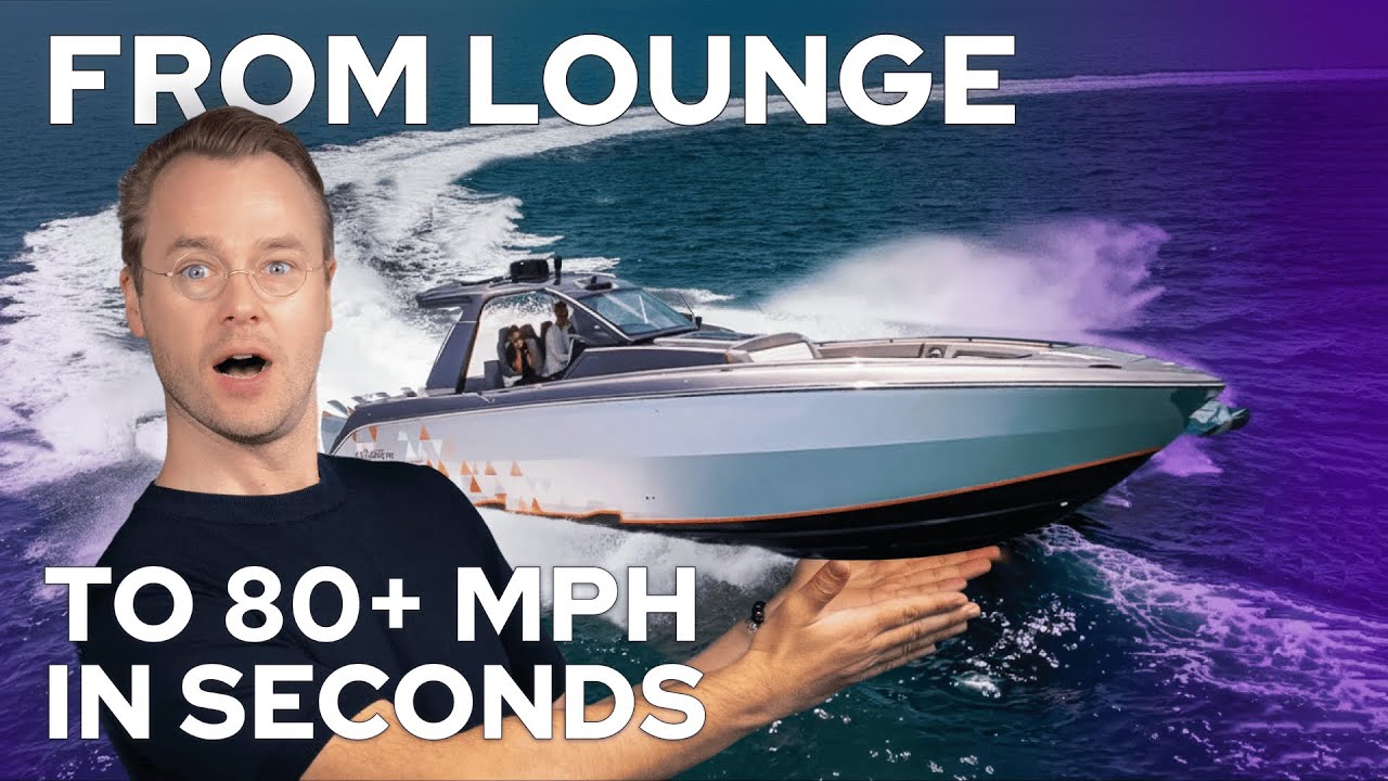 CIGARETTE 42 AURORIS YACHT TOUR: WHY SPEED BEATS SIZE? YACHT TOUR