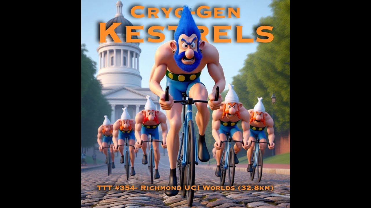 WTRL TTT# 354 - Zone 9: Cryo-Gen Kestrels (Frappe) - Richmond UCI Worlds (32.8km)