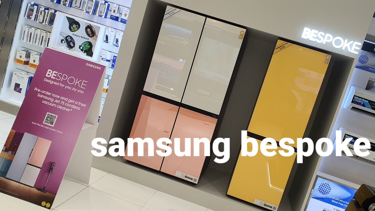BESPOKE REFRIGERATOR BY SAMSUNG designed for you by you. part1vlog