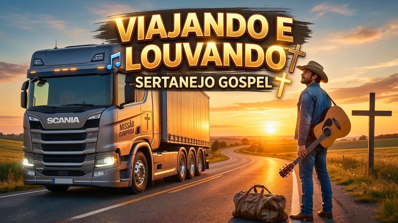 O MELHOR DO SERTANEJO CRISTÃO PARA VOCÊ OUVIR NA ESTRADA | PLAYLIST PARA OUVIR VIAJANDO E LOUVANDO