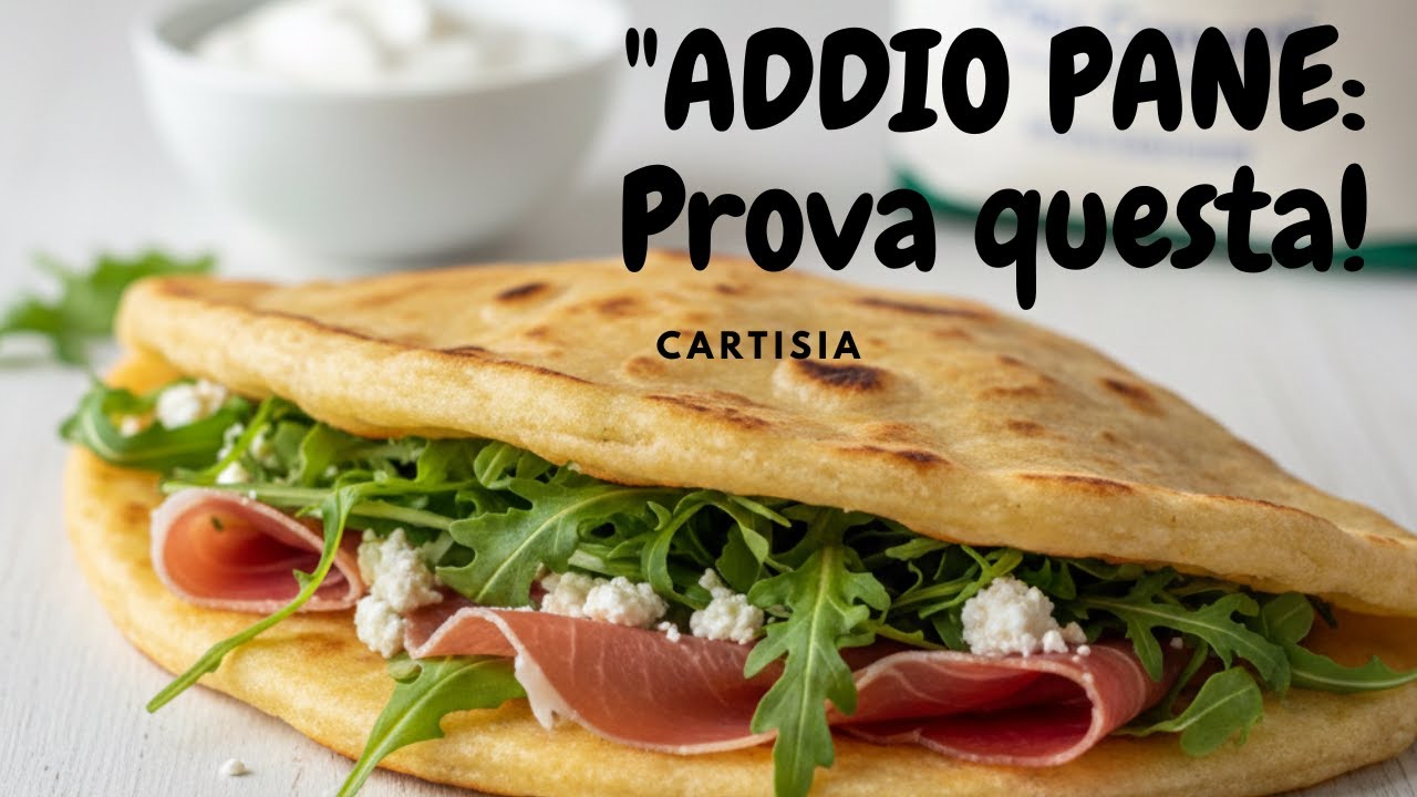 Smetti di comprarle! Piadina Fit allo Yogurt pronta in 5 minuti