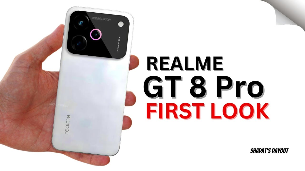 Realme GT 8 Pro FIRST LOOK with Snapdragon 8 Elite 2 &ndash; Leaks, Price & Release Date! 🔥