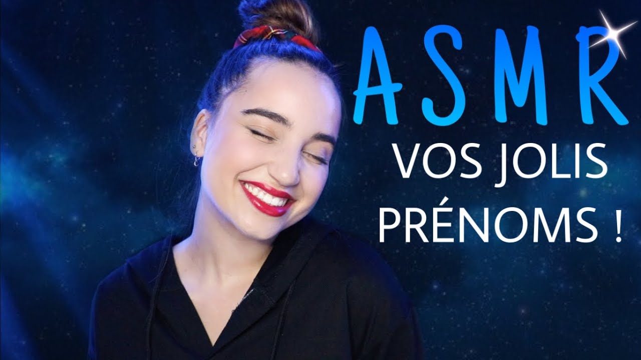 ASMR : Je cite vos jolis prénoms ! (ear to ear) Whispering your name🗣