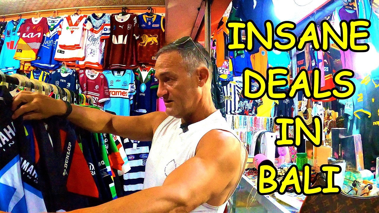 We Found Gold in Sanur Bali’s Market 💰 MUST VISIT BALI SHOPPING!