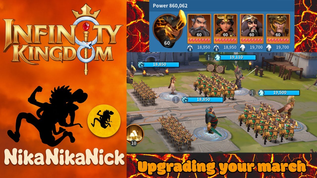 Combat Guide &ndash; Upgrade Your Main March First | Infinity Kingdom