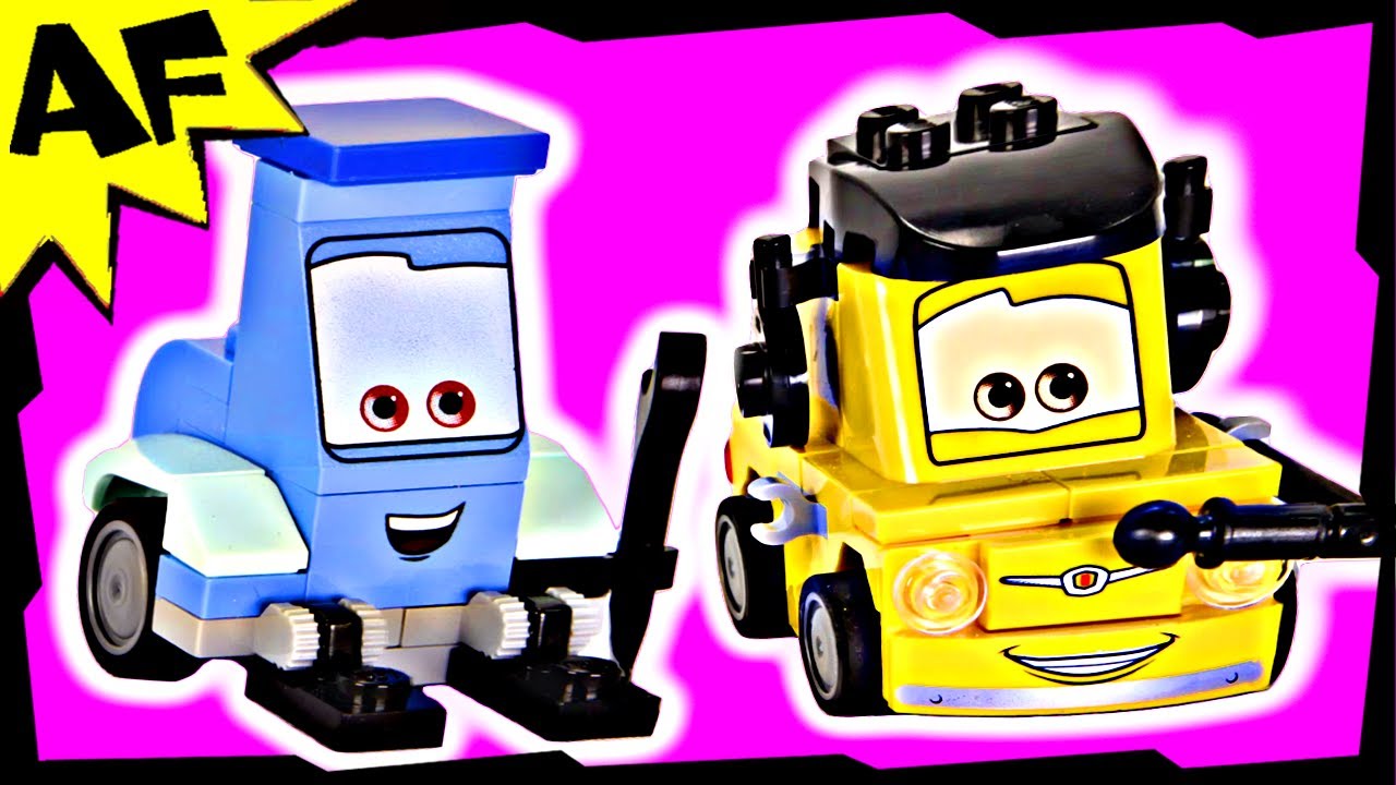 Lego Cars TOKYO PIT STOP 8206 Animated Building Review