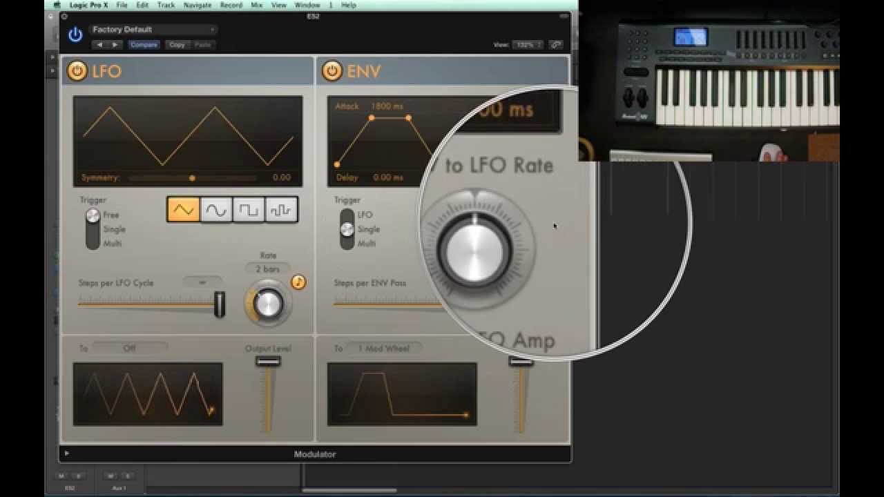 Logic Pro X - Video Tutorial 40 - Modulator MIDI FX Plug-in