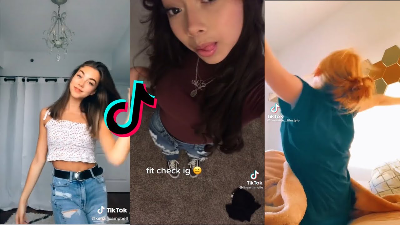 GRWM for the first day of school | my school morning routine | tiktok compilation