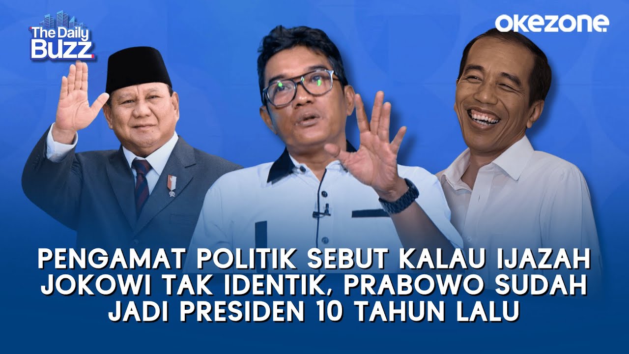 Pengamat Politik Sebut Kalau Ijazah Jokowi Tak Identik, Prabowo Sudah Jadi Presiden 10 Tahun Lalu