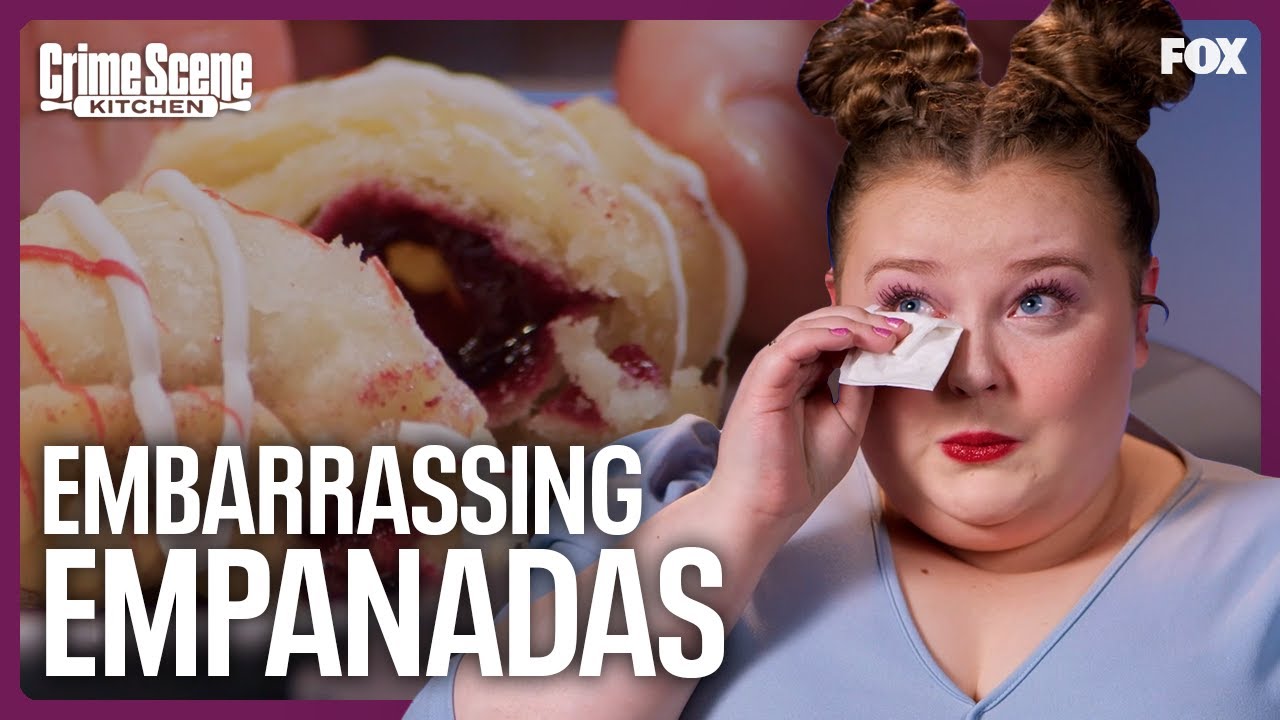 Judges React To Chef&rsquo;s First Time Cooking Empanadas | Crime Scene Kitchen