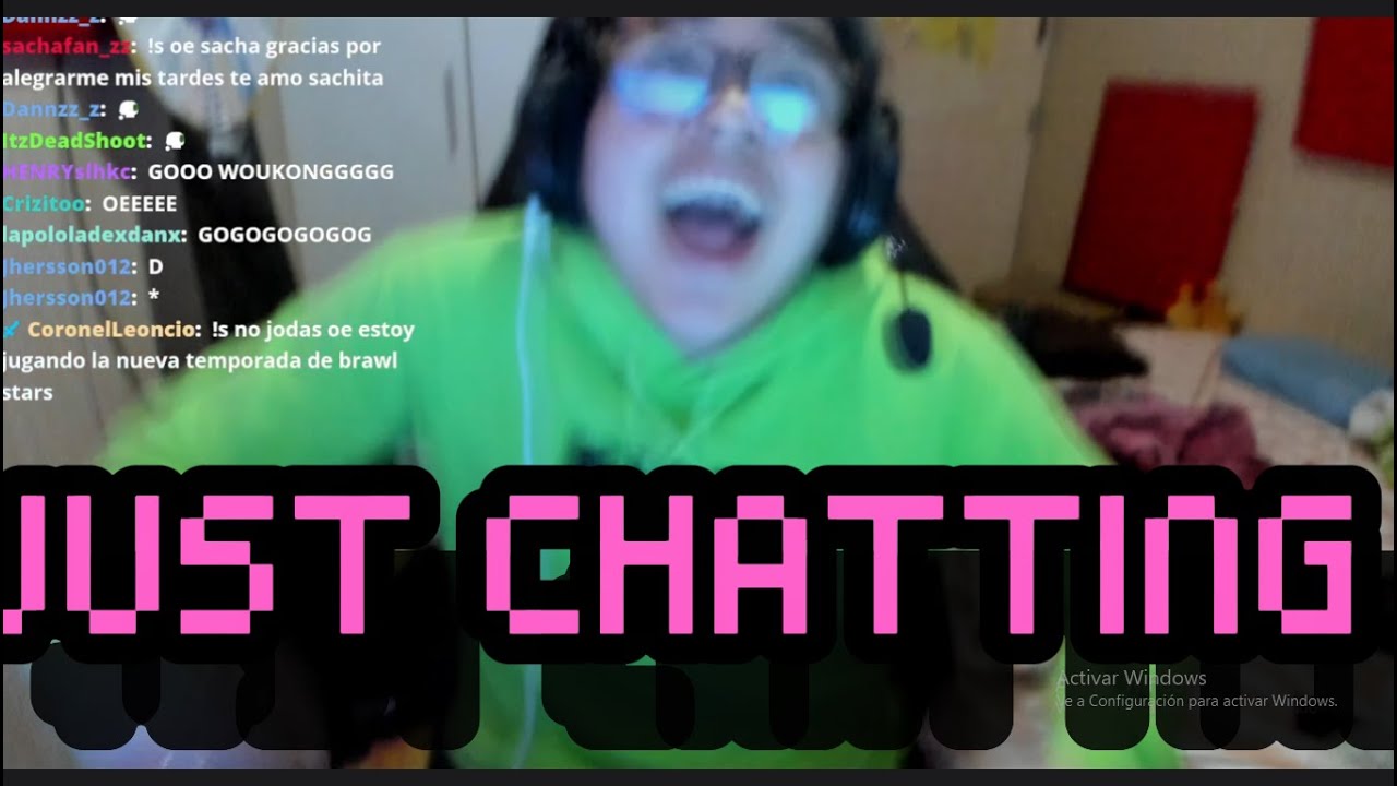 JUST CHATTING Y MUESTRA LA PC DE 10K